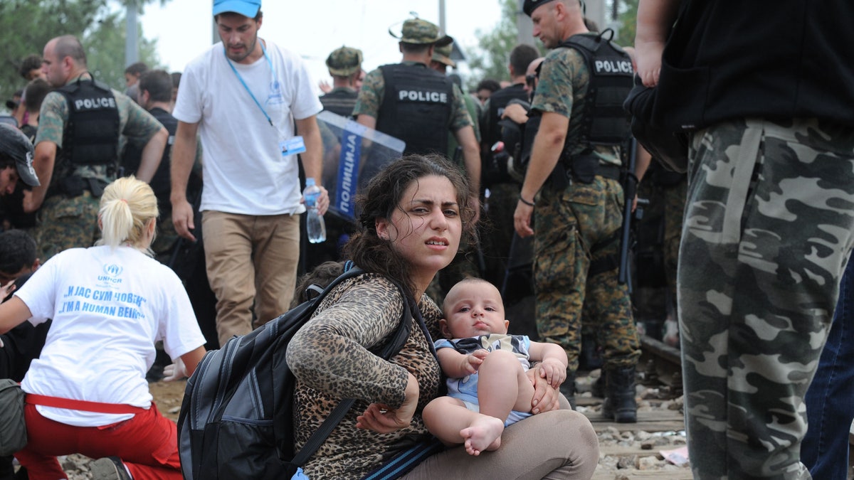 Gelombang kesengsaraan: Pengungsi yang menuju Uni Eropa membawa Balkan ke titik puncaknya