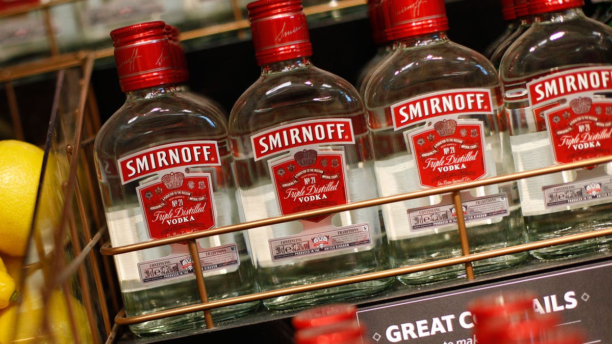 smirnoff vodka reuters