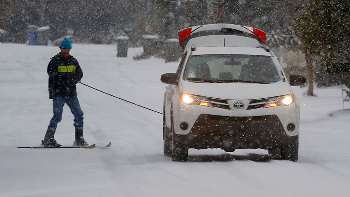 snow driving ap