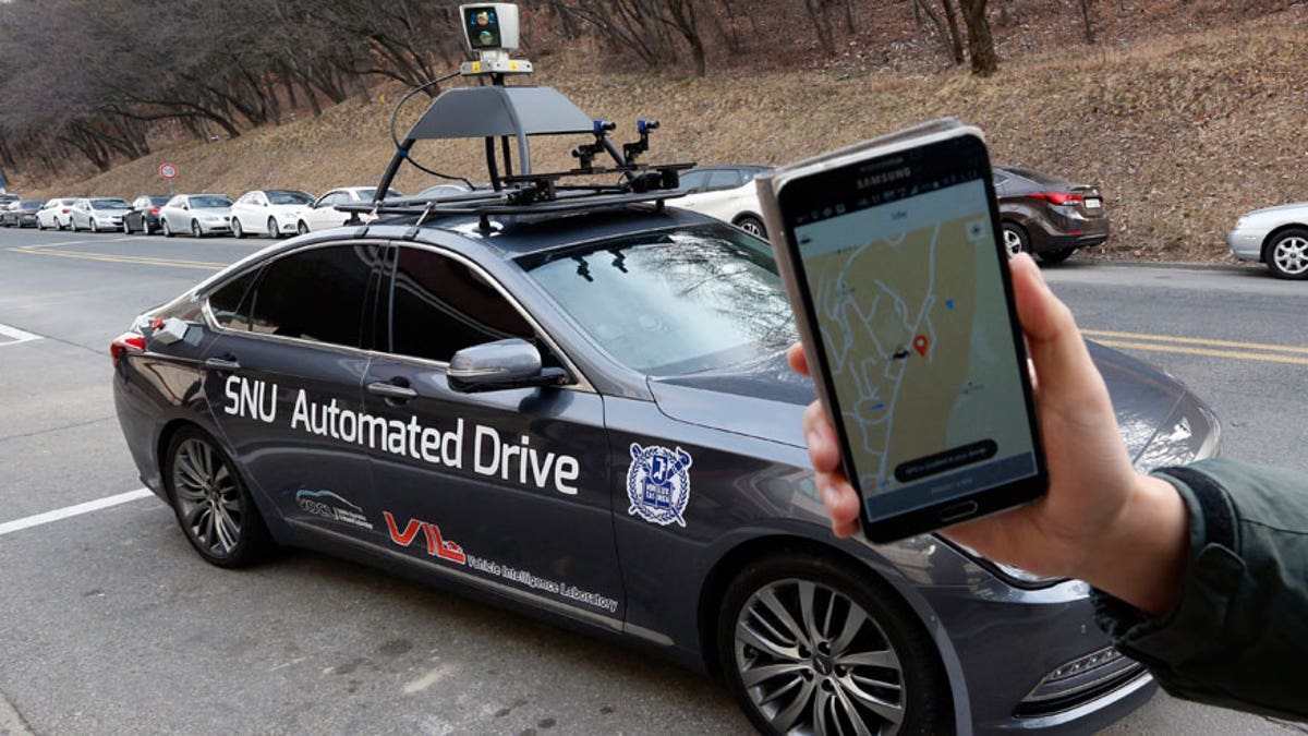 South Korea Driverless Taxi