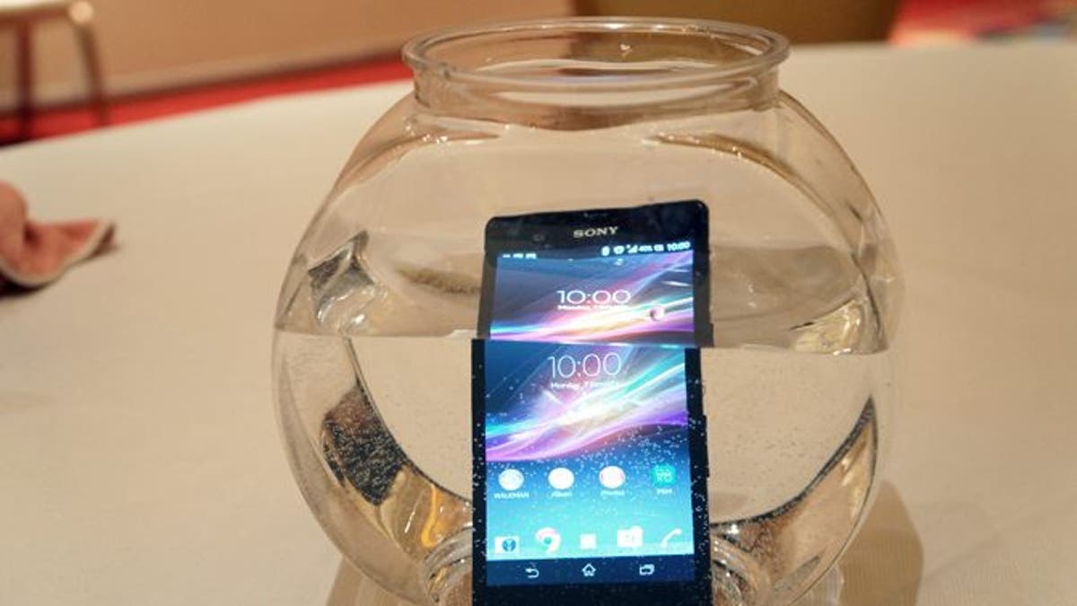 sony xperia waterproof phone