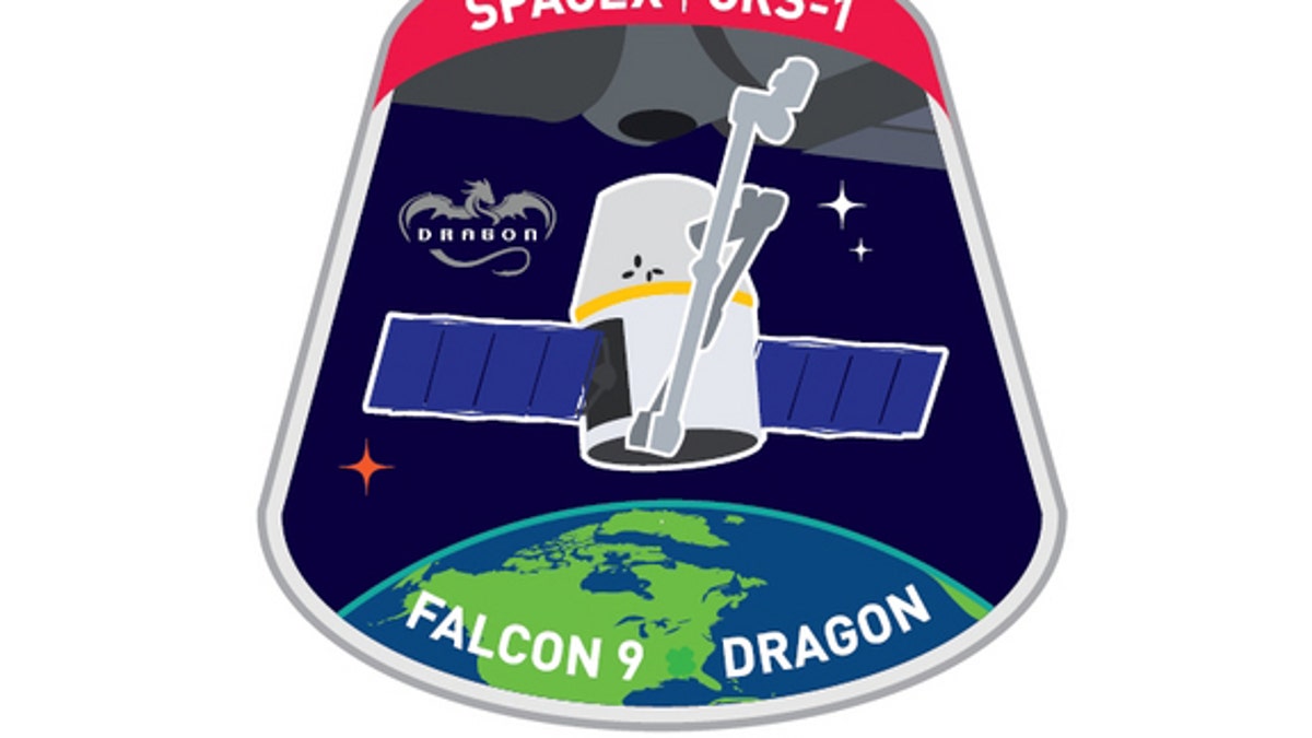 SPACEX CRS 21 Mission Patch - NASA version
