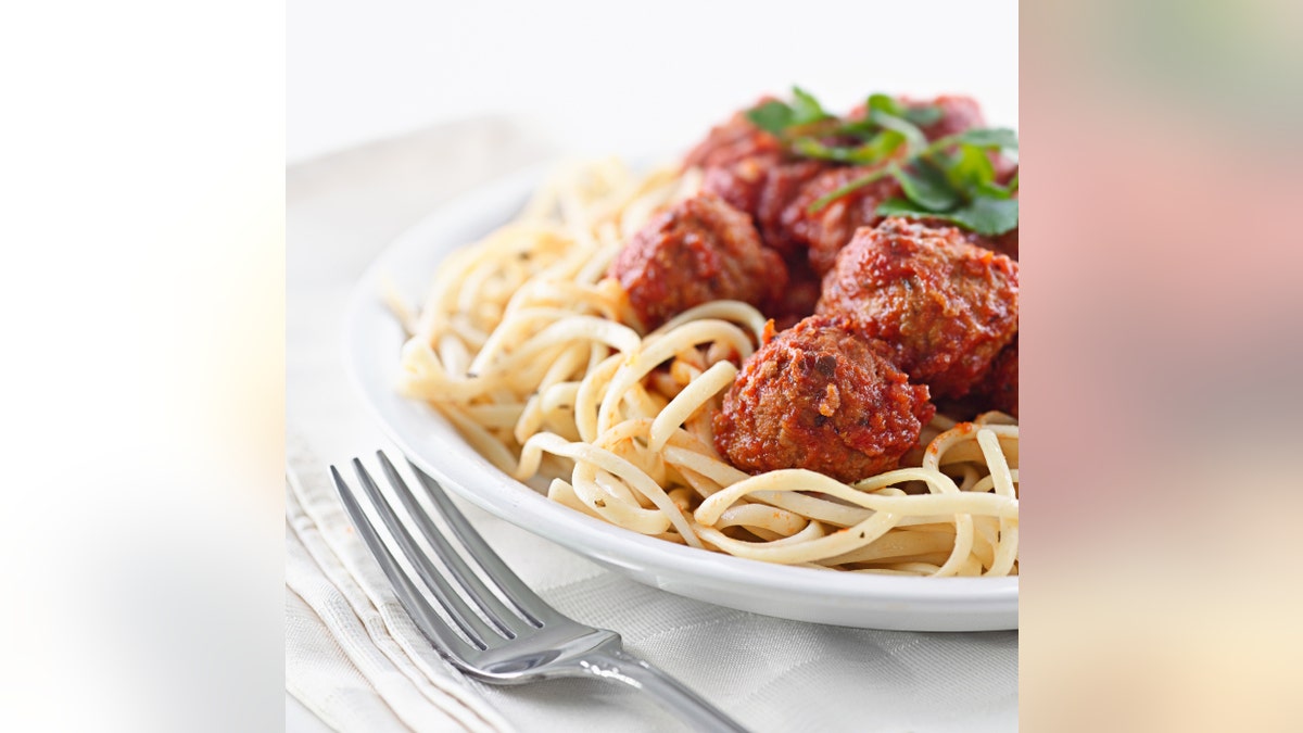 spaghetti and meatballs