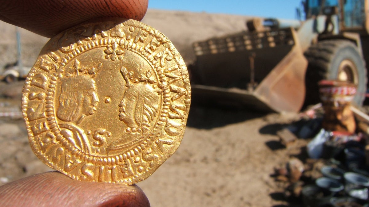 500 year-old shipwreck loaded with gold found in Namibian desert