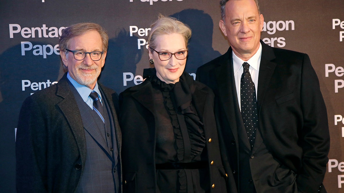 Spielberg hanks streep ap