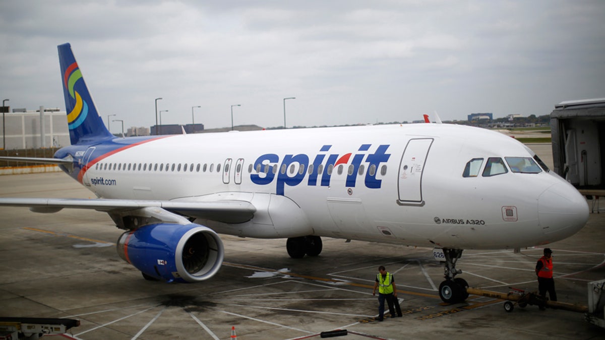 Spirit Airlines Plane Reuters Crop Top