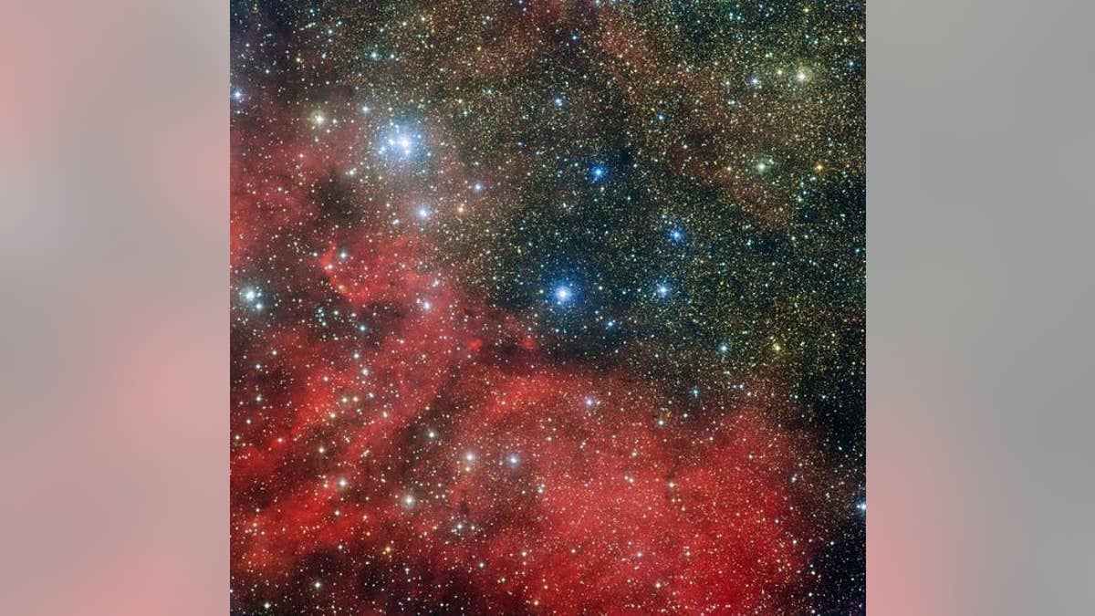 Dazzling Photo Reveals Bright Young Star Cluster Inside Cosmic Serpent