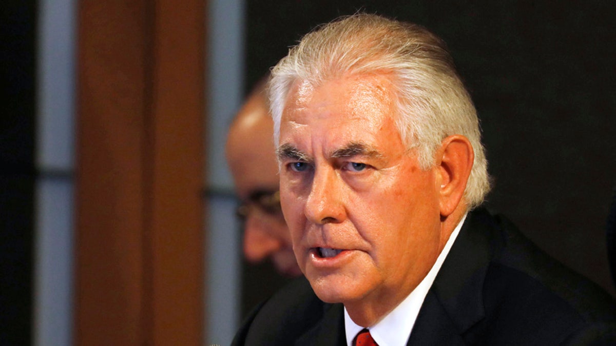 State Secretary Rex Tillerson AP