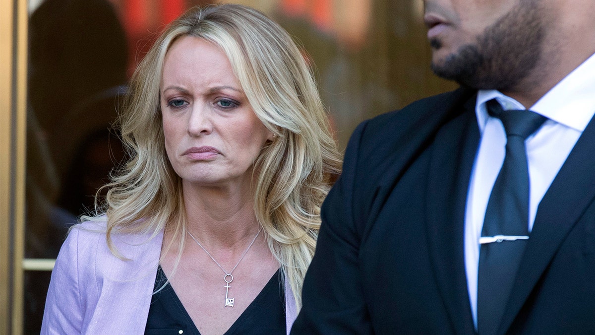 Is there a hidden meaning behind Stormy Daniels's key necklace?