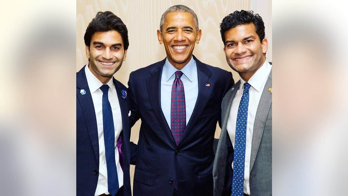 Suraj Patel with Obama NYC FB