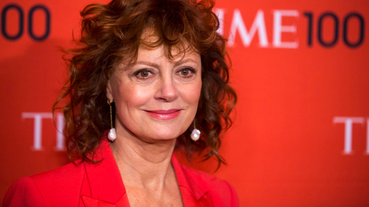 Actress Susan Sarandon arrives at the Time 100 gala celebrating the magazine's naming of the 100 most influential people in the world for the past year in New York April 29, 2014.