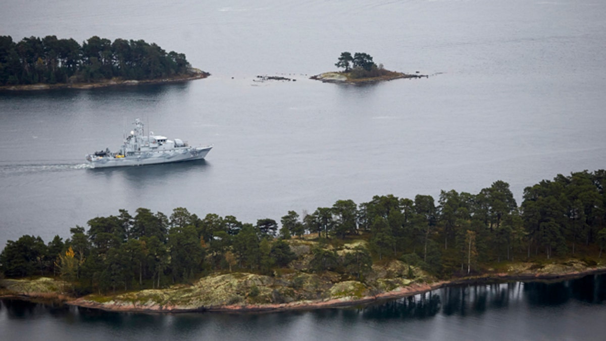 Sweden Submarine Search
