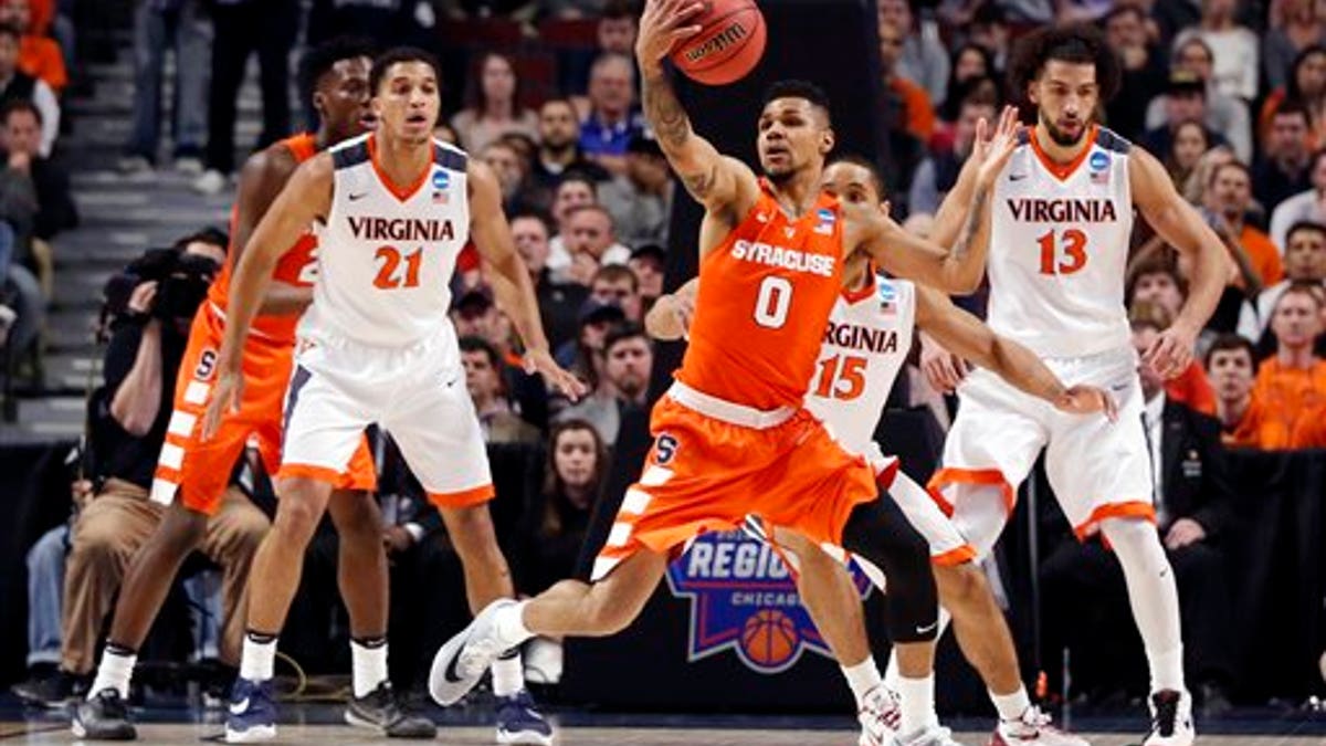 NCAA Syracuse Virginia Basketball