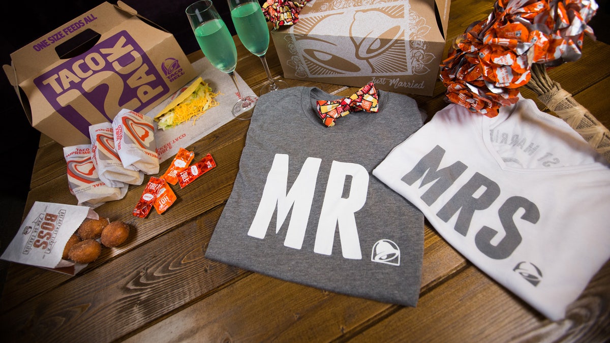 taco bell wedding package