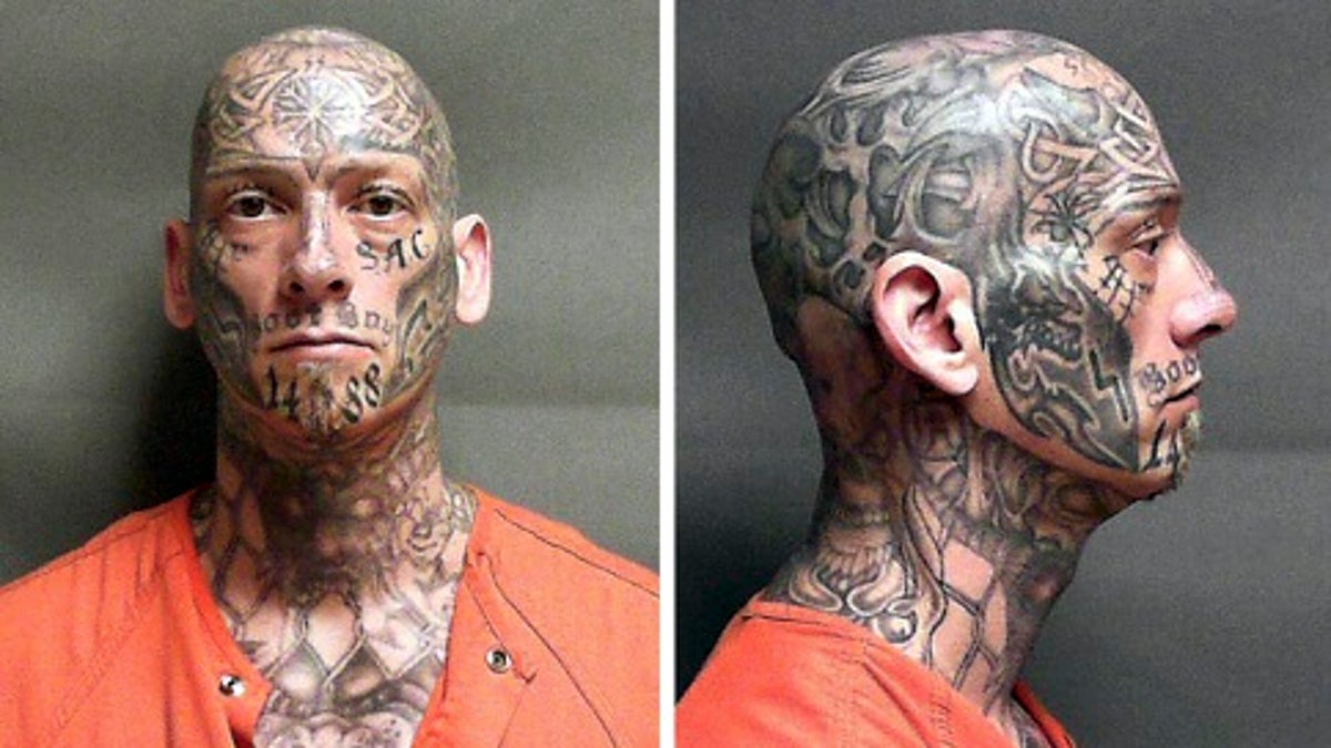 Bank robbers extreme transformation after tattooing face and eyelids in  prison  Daily Star