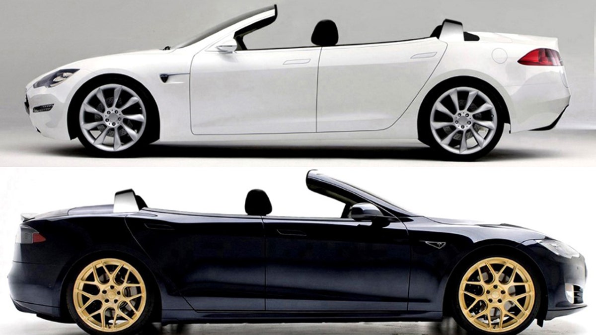 Tesla model on sale s cabriolet