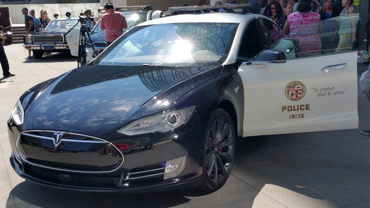 tesla lapd