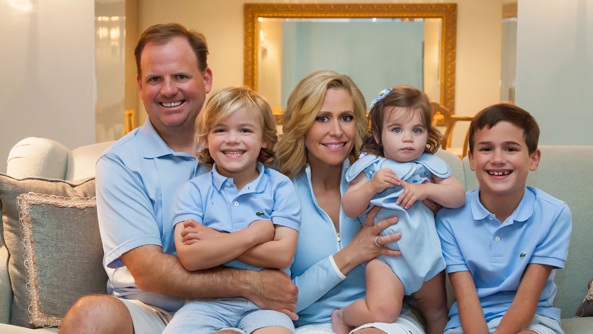 Melissa Francis family photo