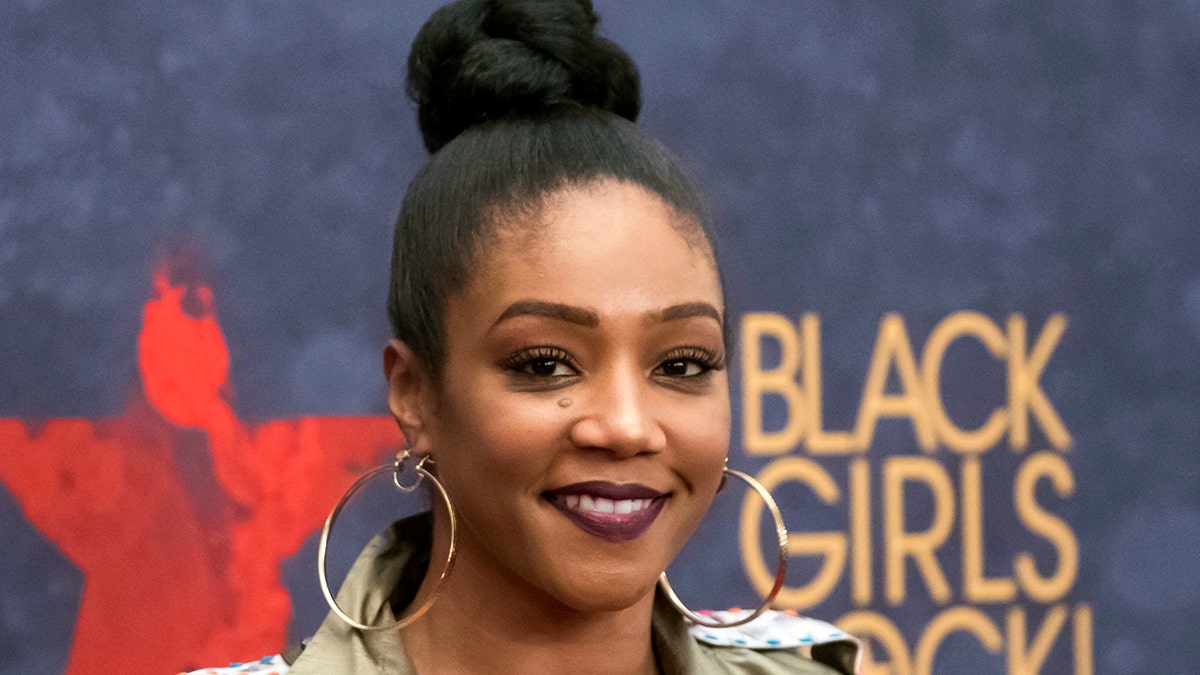 FILE - In this Aug. 5, 2017 file photo, Tiffany Haddish attends the Black Girls Rock! Awards at the New Jersey Performing Arts Center in Newark, N.J. Haddish is set to host the 2018 MTV Movie & TV Awards. The network announced Thursday, Feb. 22, 2018, that the Ã¢â¬ÅGirls TripÃ¢â¬Â breakout star will host the ceremony in Los Angeles on June 18. (Photo by Charles Sykes/Invision/AP, File)