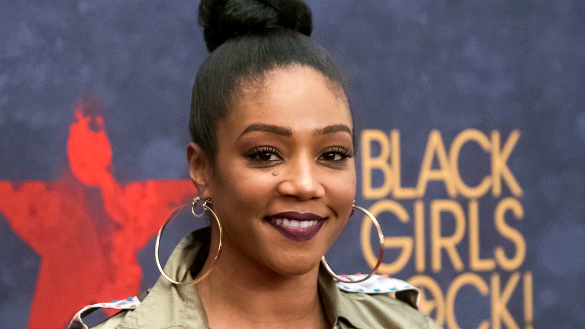 FILE - In this Aug. 5, 2017 file photo, Tiffany Haddish attends the Black Girls Rock! Awards at the New Jersey Performing Arts Center in Newark, N.J. Haddish is set to host the 2018 MTV Movie & TV Awards. The network announced Thursday, Feb. 22, 2018, that the Ã¢â¬ÅGirls TripÃ¢â¬Â breakout star will host the ceremony in Los Angeles on June 18. (Photo by Charles Sykes/Invision/AP, File)