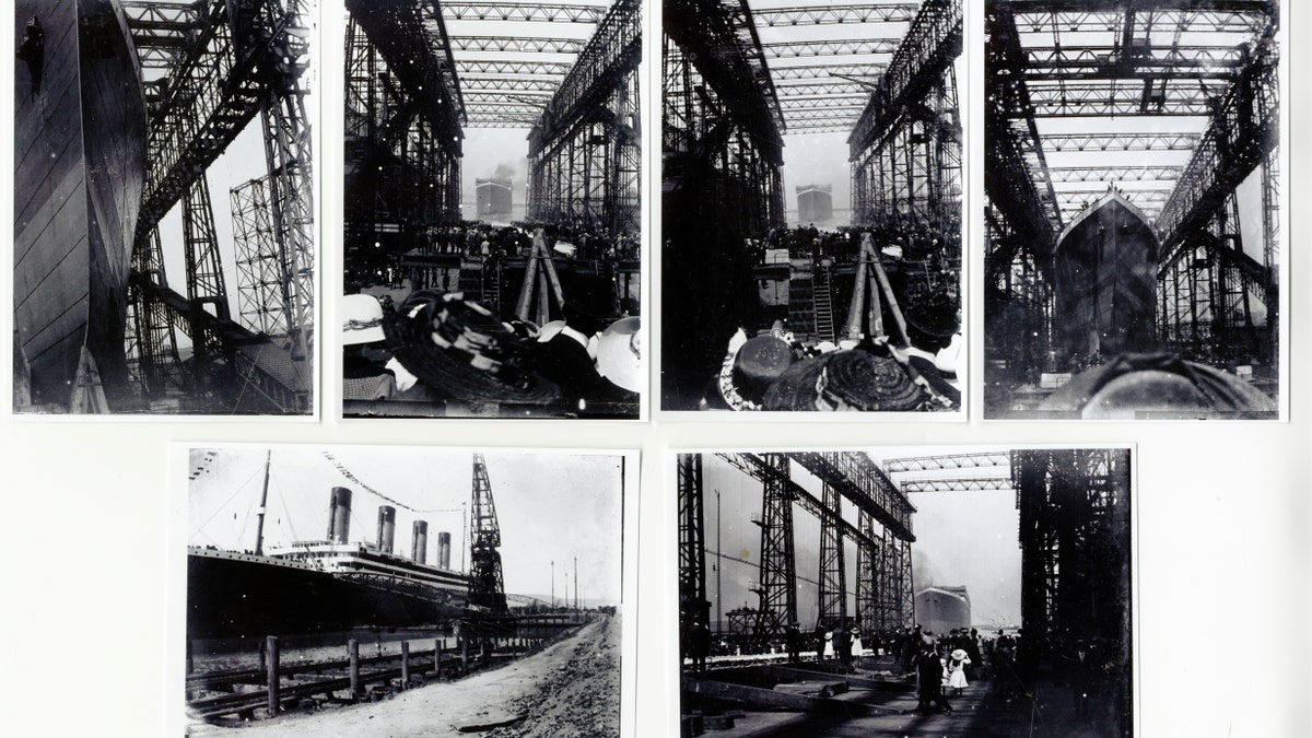 TitanicLaunchPhotos