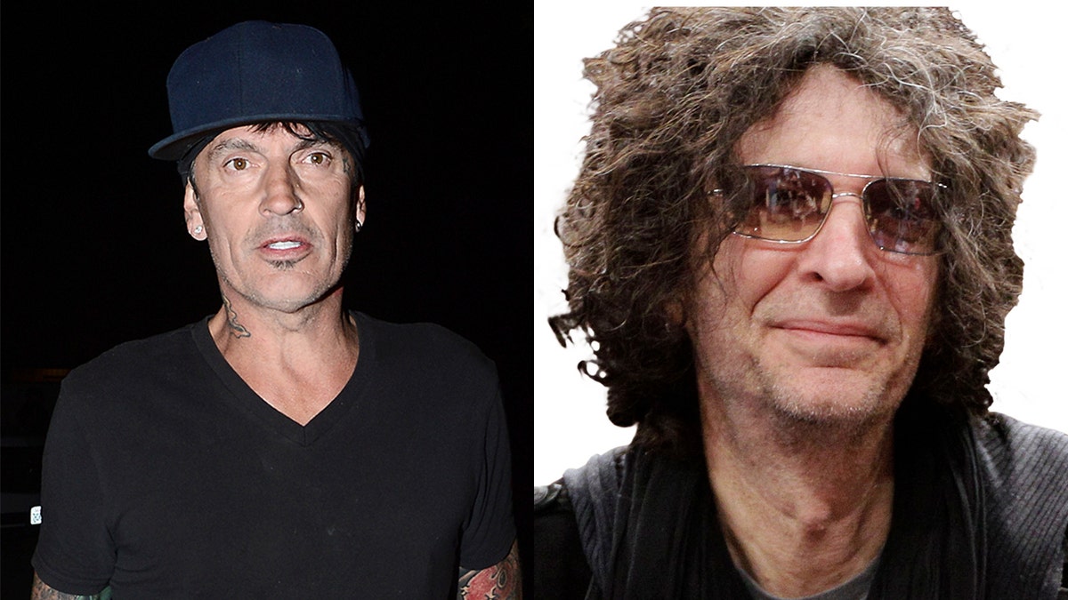 tommy lee, howard stern splash, ap