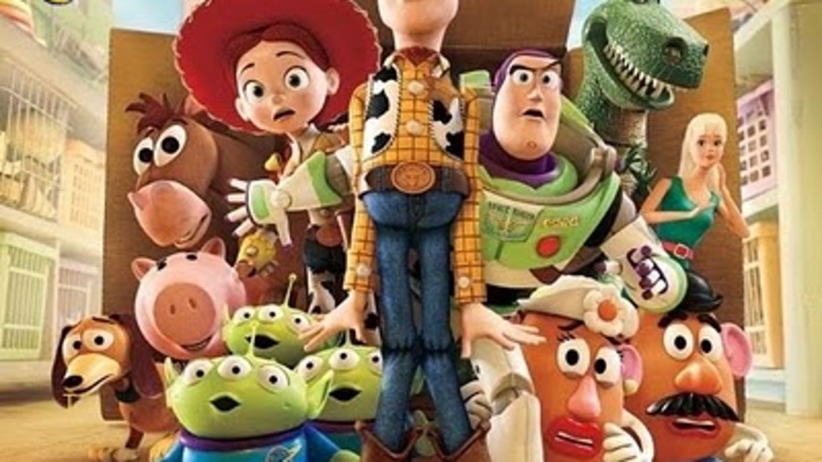 Tim Allen and Tom Hanks voiced characters in 'Toy Story'