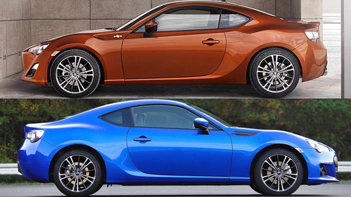 Vote: Toyota GT 86 Vs. Subaru BRZ | Fox News