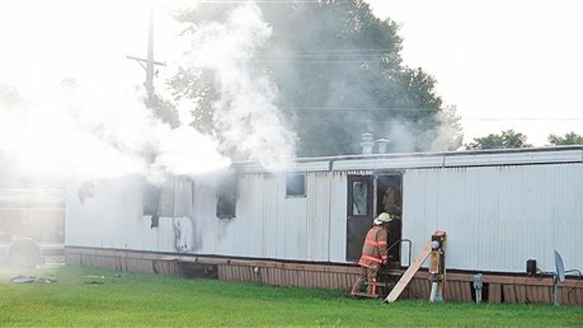 Ohio Mobile Home Fire