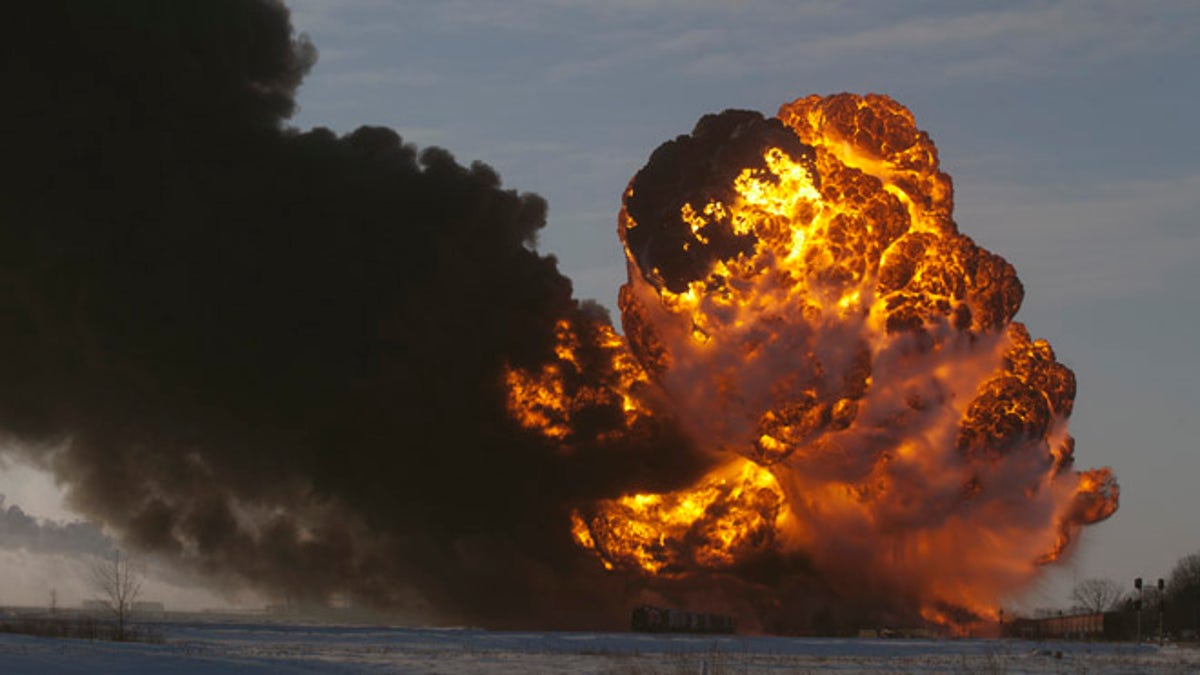 Peringatan dikeluarkan mengenai minyak yang dikirim dari North Dakota, Montana