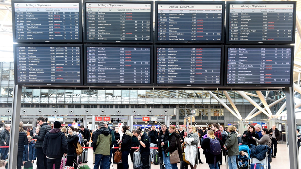 GERMANY-AIRPORT/STRIKE