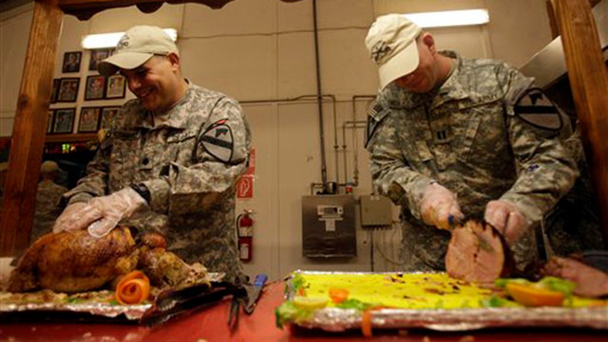 Deployed Army brigade celebrates Thanksgiving in Iraq, Article