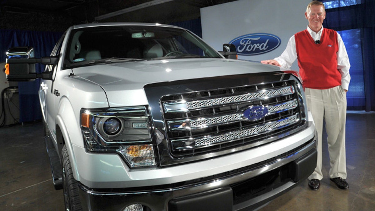 Ford Motor Company CEO Alan Mulally Reveals 2013 Ford F-150