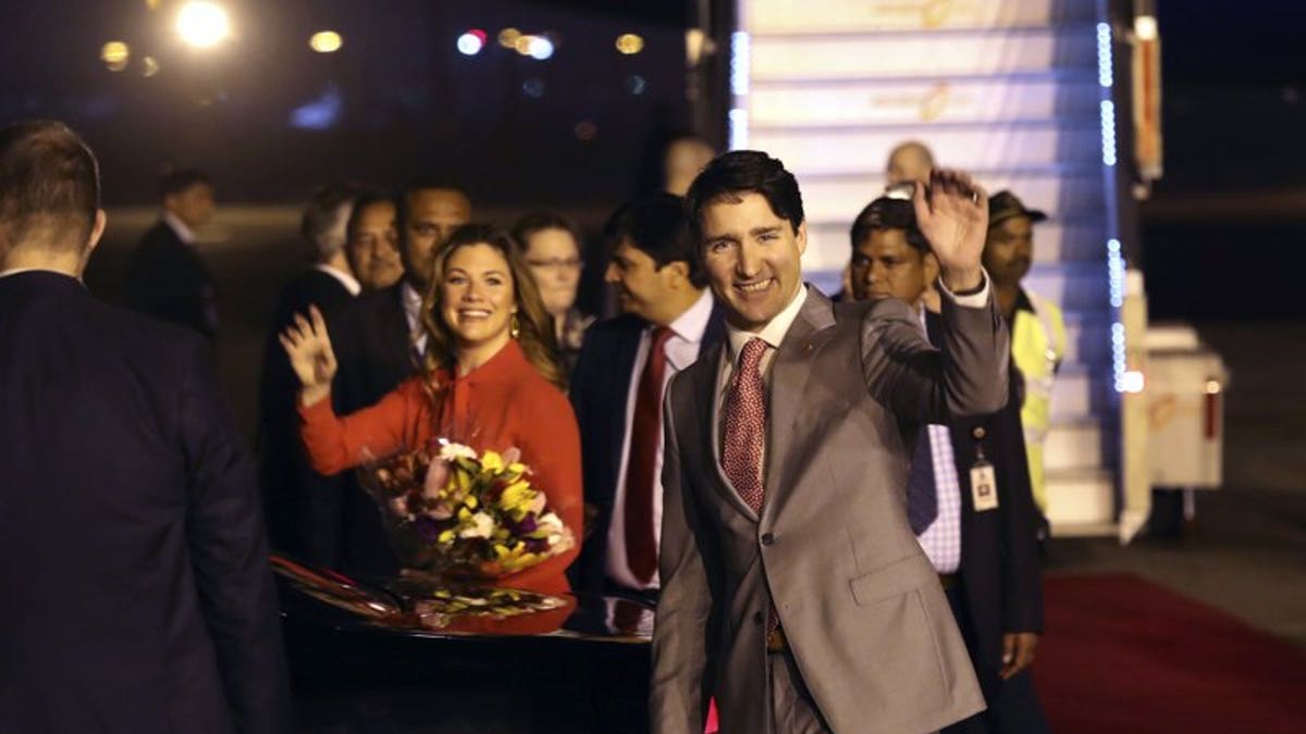 Trudeau India trip AP