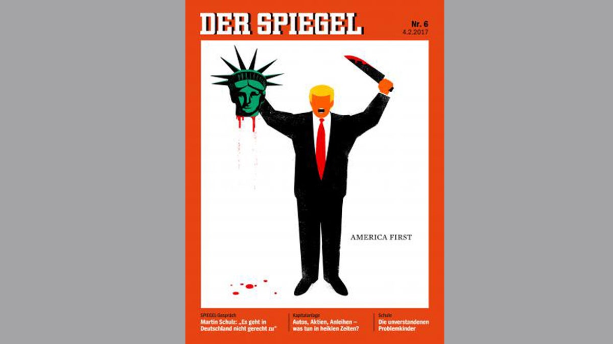 Trump German mag