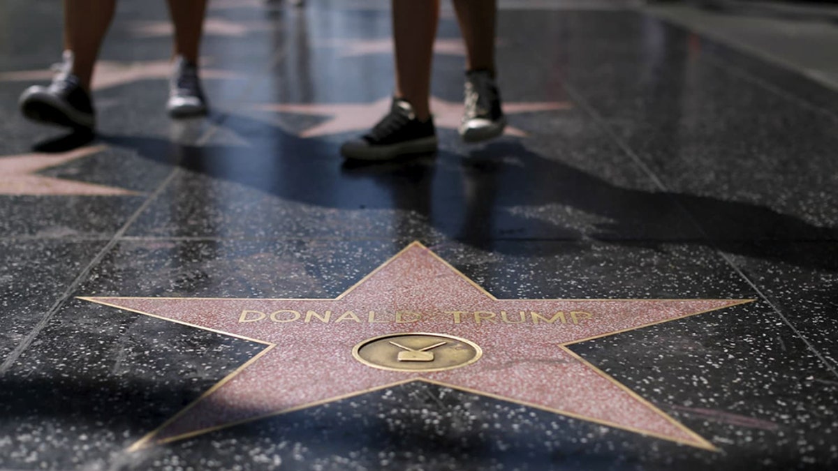 trump Hollywood Walk of Fame REUTERS