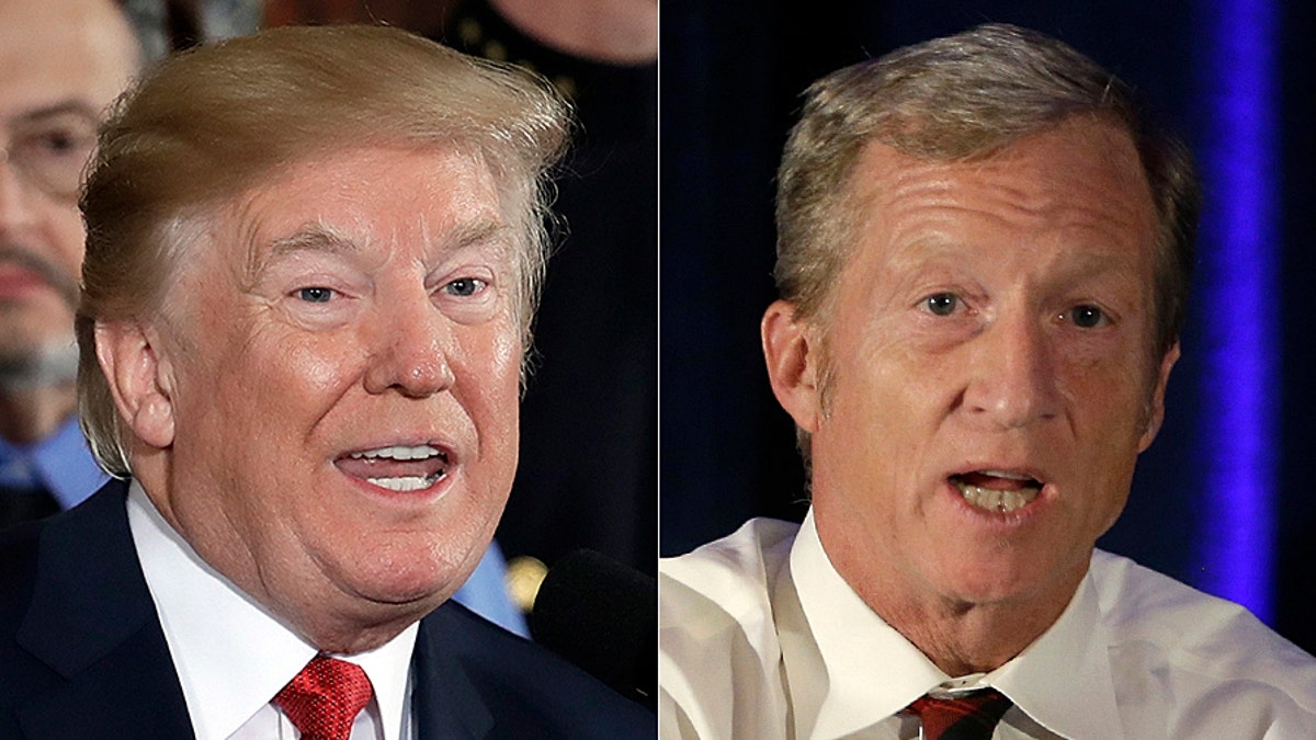 An organization run by left-wing billionaire Tom Steyer launched a new Facebook ad comparing President Trump to the most “ruthless” and “sadistic” dictators in history.