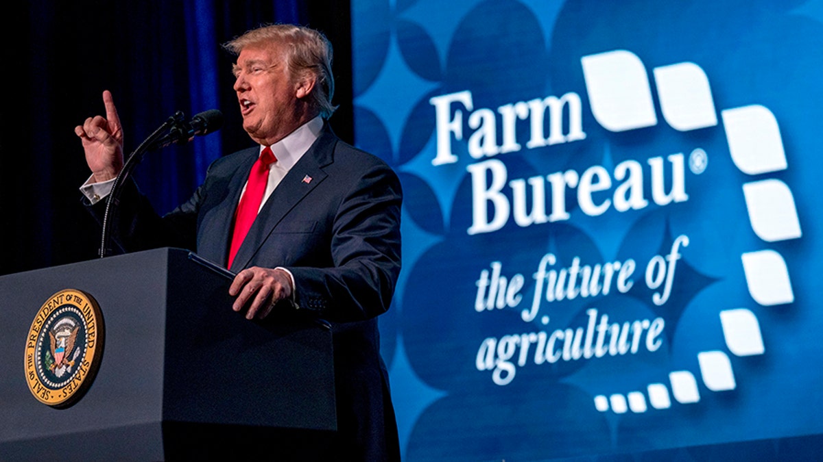 Trump Tells Farming Convention The ‘American Dream Is Roaring Back To ...