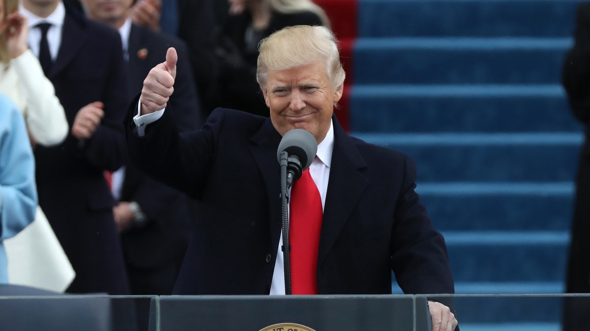 TrumpThumbInauguration