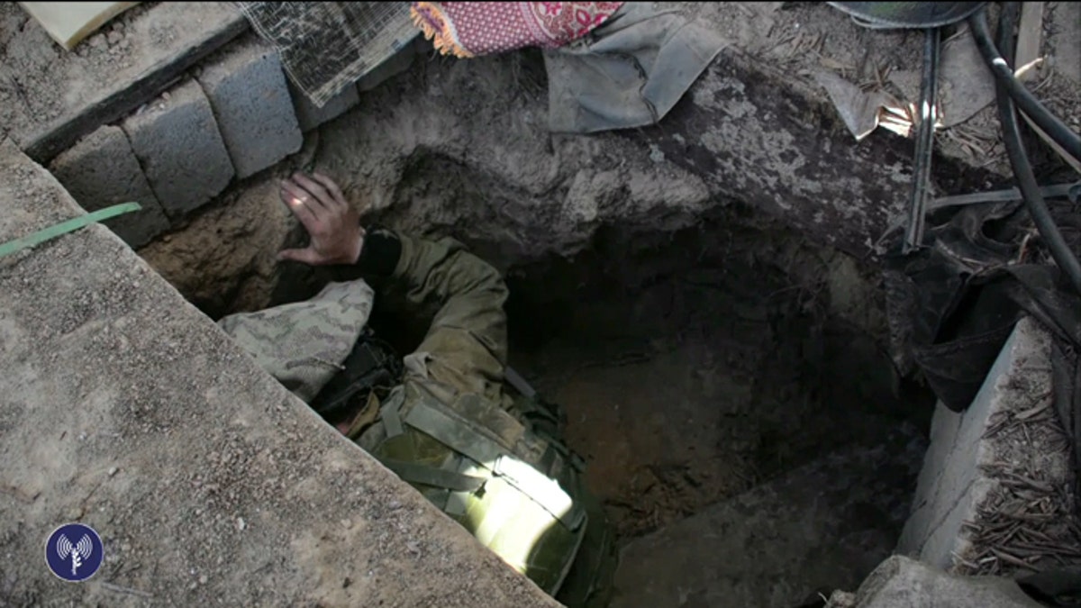 The Israeli Defense Forces were surprised by the number of tunnels under the Gaza border. (Courtesy: IDF)