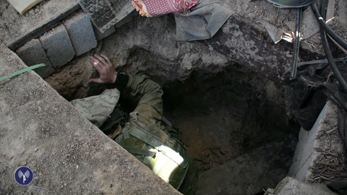 The Israeli Defense Forces were surprised by the number of tunnels under the Gaza border. (Courtesy: IDF)