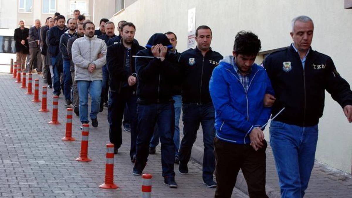 turkey police raid