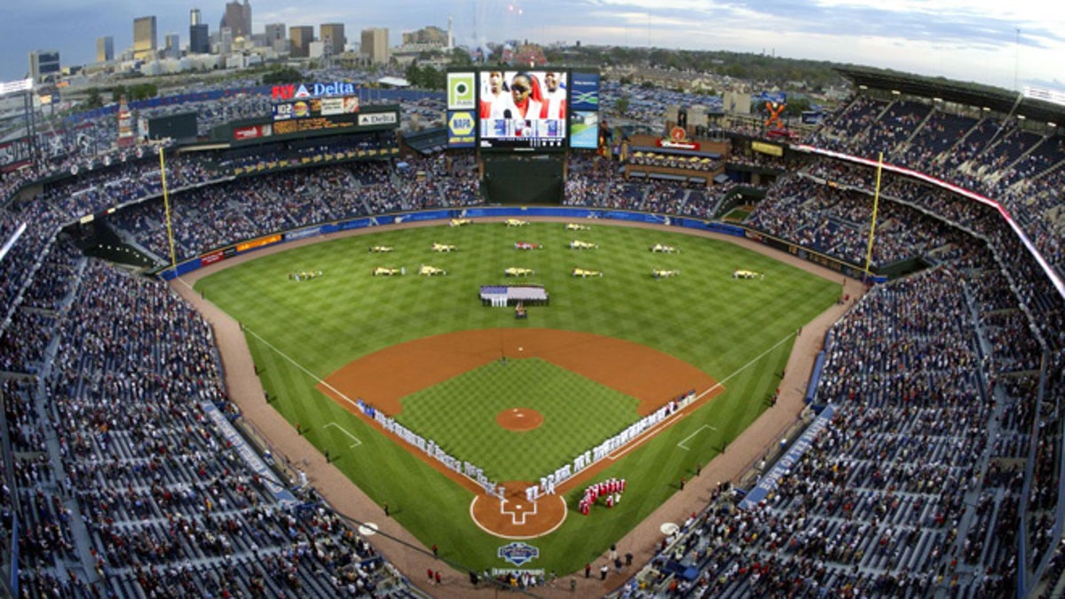 Braves Stadium Baseball