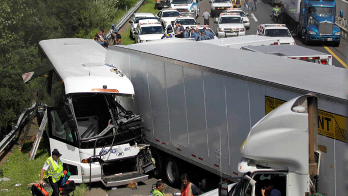 Turnpike Bus Crash