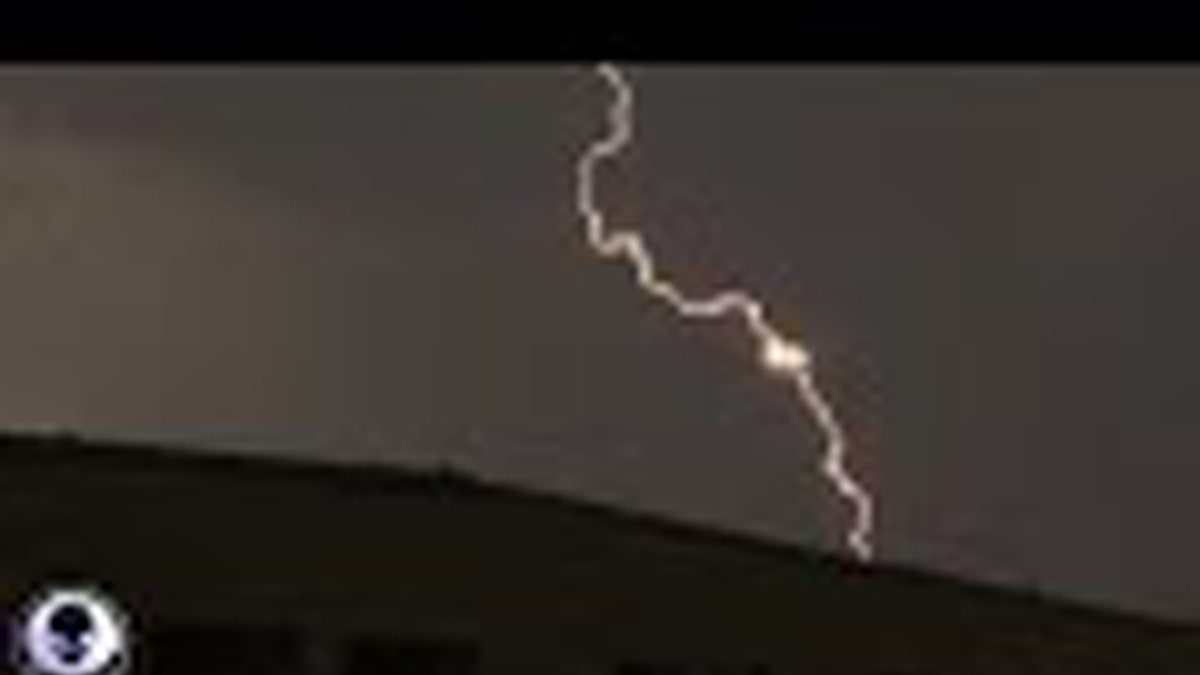 ufo lightning