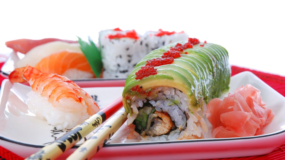 Sushi and maki