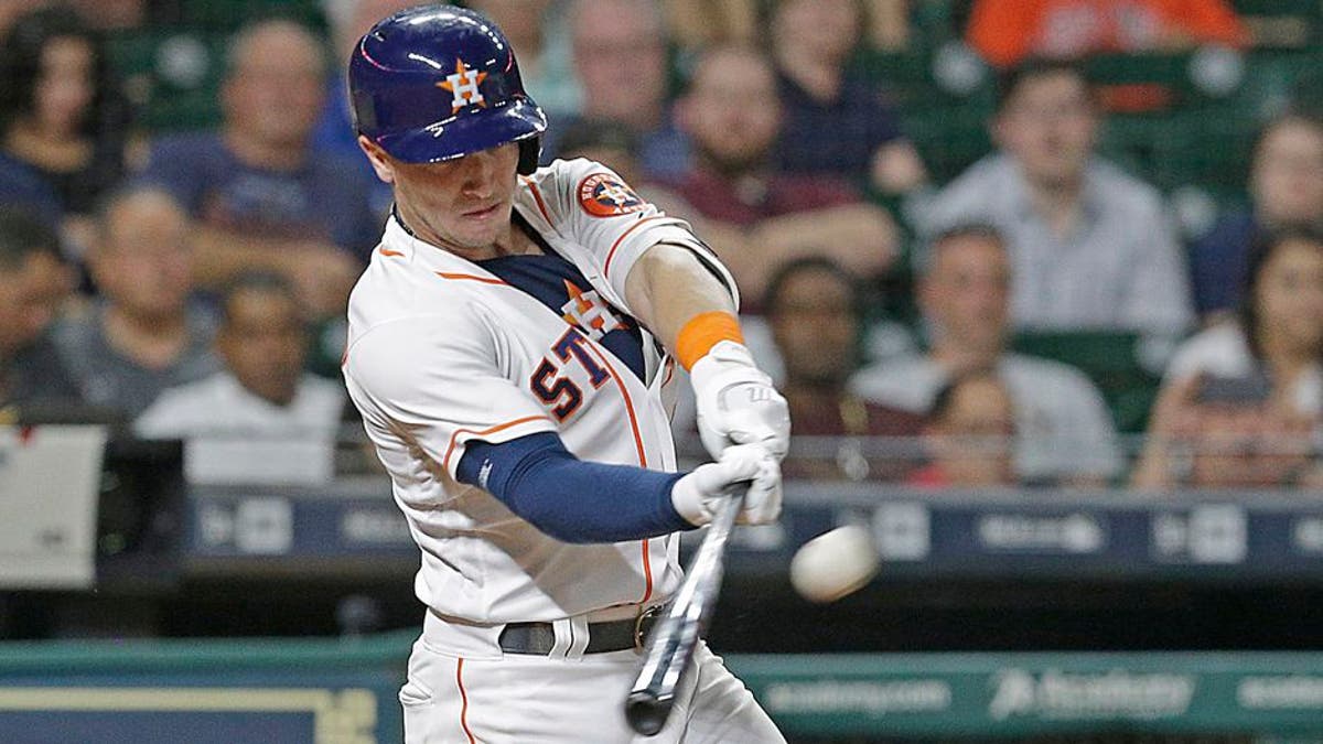 In New Video, Astros' Alex Bregman Wears Houston Heart On His