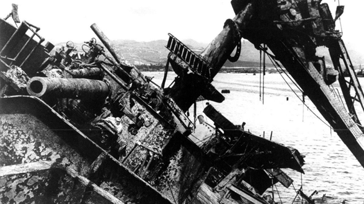 USS Oklahoma Remains