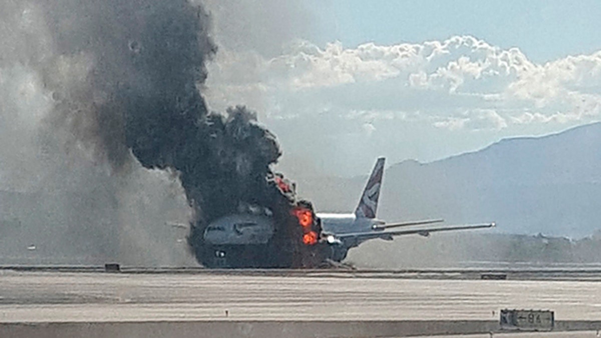 Aircraft Fire Las Vegas