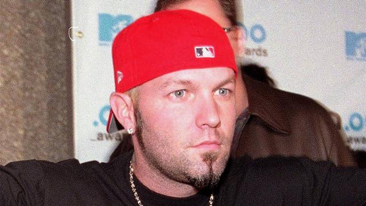 Limp Bizkit singer Fred Durst poses for a photo